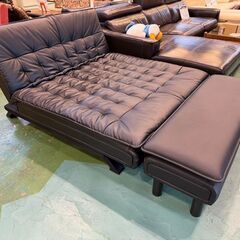 【愛品館八千代店】ニトリ　ソファベッド　Nシールドロック2　スツール付