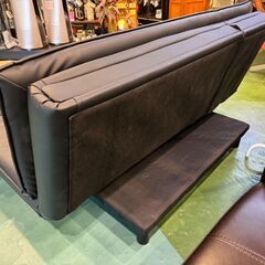 【愛品館八千代店】ニトリ　ソファベッド　Nシールドロック2　スツール付