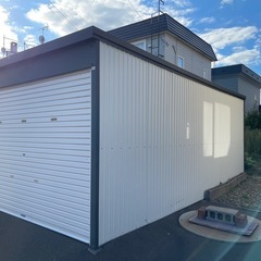 8月3日まで2万円引 ガレージ 倉庫 横4M 奥行き6M 解体できる方