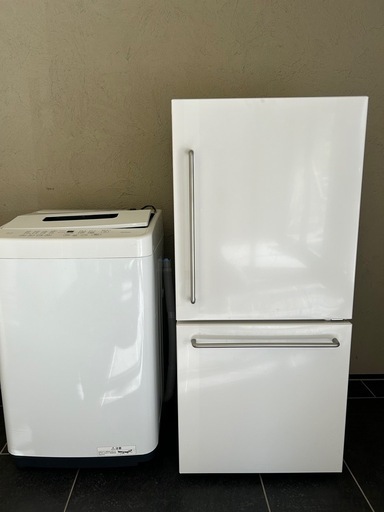 福岡市配送設置無料　157L 23年製冷蔵庫、24年製洗濯機