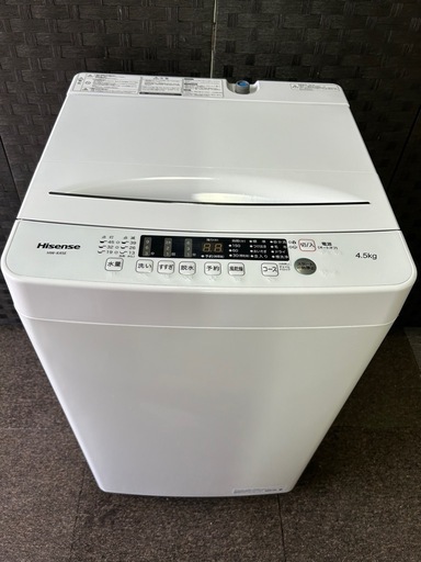 配達設置込み【2021年製】新品同様洗濯機！