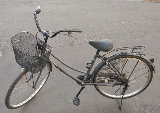 【売約済み】26インチ  中古 自転車 7980円 鍵 ライト付 新規防犯登録料コミ 434