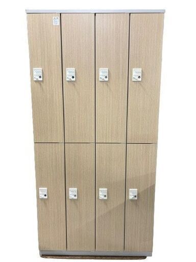 ITOKI　LBシリーズ　8人用ロッカー　上4人下4人　HLB-9842HFN-92　（在庫：1）