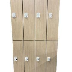 ITOKI　LBシリーズ　8人用ロッカー　上4人下4人　HLB-9842HFN-92　（在庫：1）