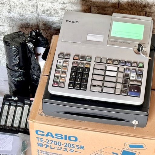 CASIO 電子レジスター TE-2700