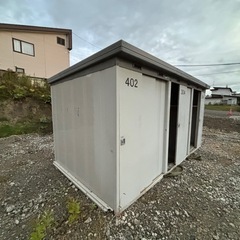 【中古】イナバ　 3連物置