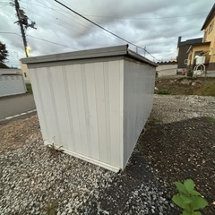 【中古】イナバ　 3連物置