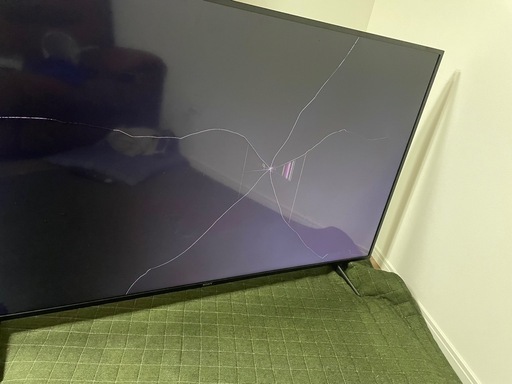 KJ-65X8000H 液晶テレビ 画面にひび割れあり 65inch ソニー KJ