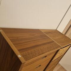 無印良品スタッキングシェルフウォルナット