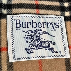 バーバリー 100ウール コート 80s ノバチェック 古着