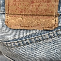 リーバイス 501 66前期 W40 スモールe シングルステッチ ボタン裏6