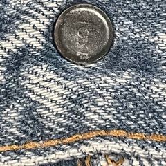 リーバイス 501 66前期 W40 スモールe シングルステッチ ボタン裏6