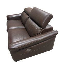 ヤマダオリジナル 電動リクライニングソファ「YES140004BK3P」