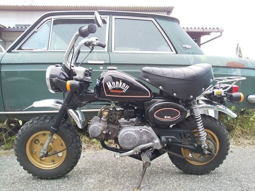 ホンダ ブラックモンキー 1981年 実動車 まあまあ綺麗 ホンダ ブラックモンキー 1981年 実動車 まあまあ綺麗