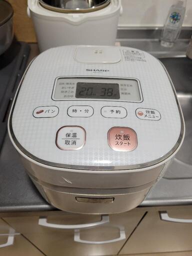 SHARP　炊飯器　3合