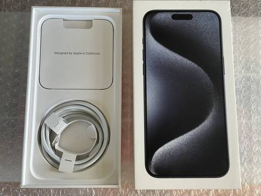 iphone15pro max バッテリー最大95％ 保障2024.10.13 1年使用のiPhone