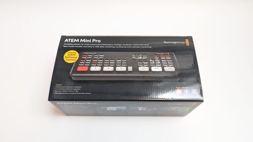 【美品】Blackmagic ATEM mini pro 専用ハードケース付き