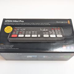 【美品】Blackmagic ATEM mini pro 専用ハードケース付き