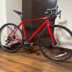 メリダ 赤 ロードバイク 【直接引取り限定】