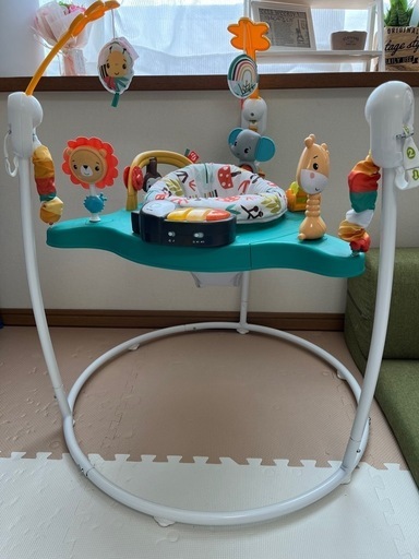 【美品】フィッシャープライス　ジャンパルー レインボーフォレスト②　赤ちゃん　ベビー