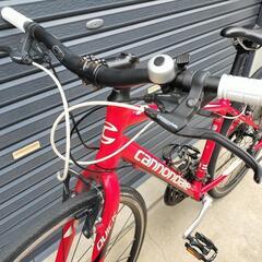 人気メーカー★クロスバイク CANNONDALE　 QUICK 4☆変速3×8速★700Ｃ　Ｓサイズ　整備済み★新品交換部品多数