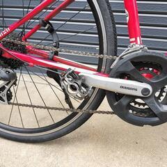 人気メーカー★クロスバイク CANNONDALE　 QUICK 4☆変速3×8速★700Ｃ　Ｓサイズ　整備済み★新品交換部品多数