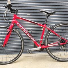 人気メーカー★クロスバイク CANNONDALE　 QUICK 4☆変速3×8速★700Ｃ　Ｓサイズ　整備済み★新品交換部品多数