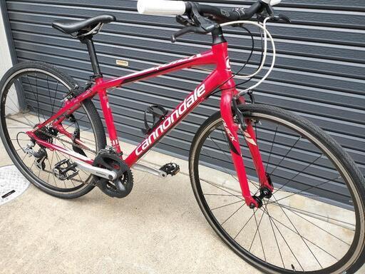 人気メーカー★クロスバイク CANNONDALE　 QUICK 4☆変速3×8速★700Ｃ　Ｓサイズ　整備済み★新品交換部品多数