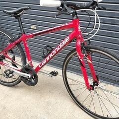 人気メーカー★クロスバイク CANNONDALE　 QUICK 4☆変速3×8速★700Ｃ　Ｓサイズ　整備済み★新品交換部品多数