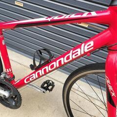 人気メーカー★クロスバイク CANNONDALE　 QUICK 4☆変速3×8速★700Ｃ　Ｓサイズ　整備済み★新品交換部品多数