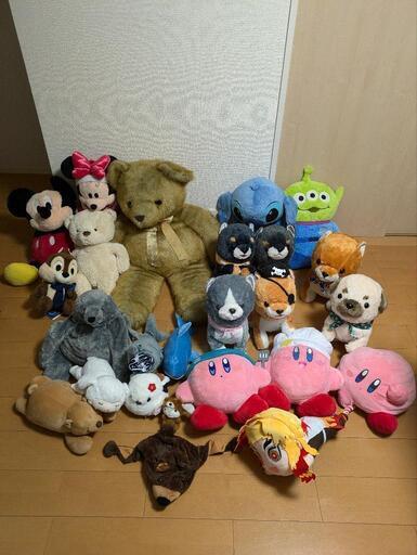 ぬいぐるみ各種類ごと!詳細は説明欄にて!購入は1つでもいくつでも大丈夫です!気軽に問い合わせしてください