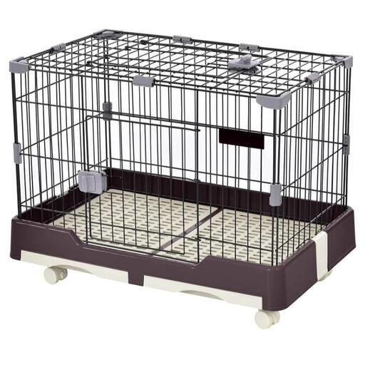 新品！  ペットケージ ゲージ ケージ サークル 小屋 小動物 ブラウン うさぎ 子犬 アヒル チンチラ フェレット