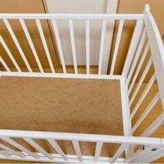 KATOJI ハイタイプベッド　ツーオープン　ベビーベッド
