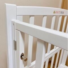 KATOJI ハイタイプベッド　ツーオープン　ベビーベッド