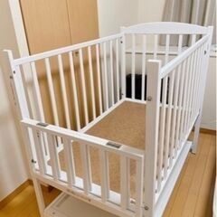 KATOJI ハイタイプベッド　ツーオープン　ベビーベッド