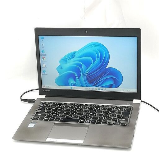 13.3型 ノートPC 東芝 R63/D i5 8GB SSD 無線 Win11