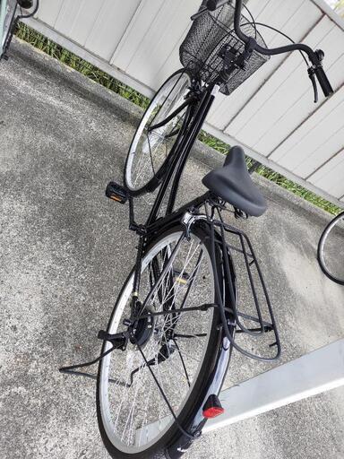 自転車 ママチャリ 27インチ ブラック 今年7月購入