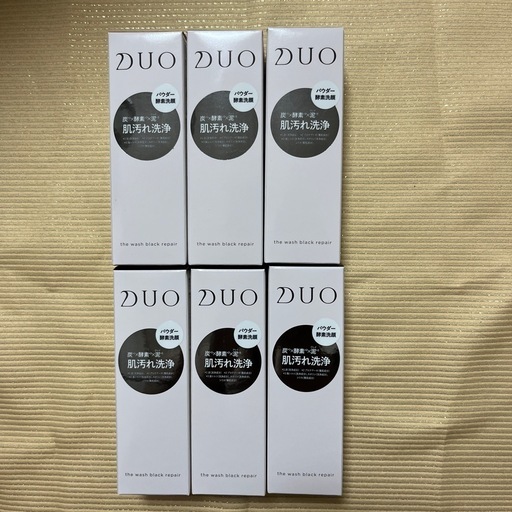デュオ ザ ウォッシュ ブラックリペア 27g6個セット