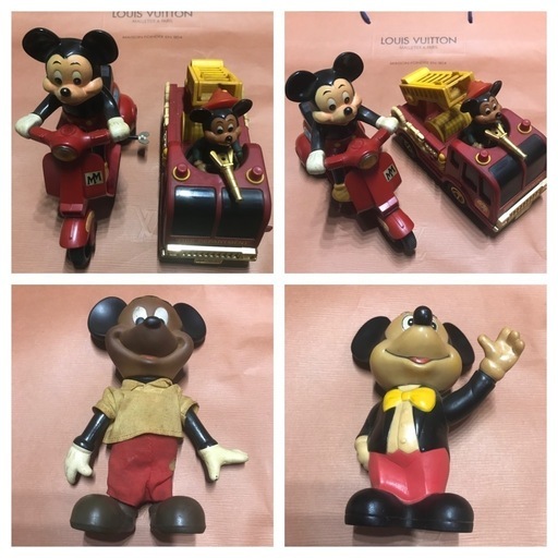 ミッキーマウス フィギュア ヴィンテージ ディズニー ミッキーマウス