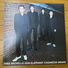 THEE MICHELLE GUN ELEPHANT カサノバスネイク レコード 初回盤