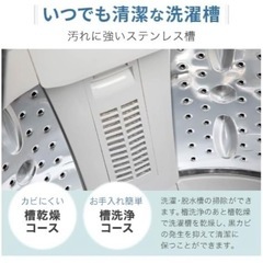 
1年も経ってない洗濯機