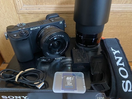 SONY α6400 ブラック　\nダブルレンズキット
