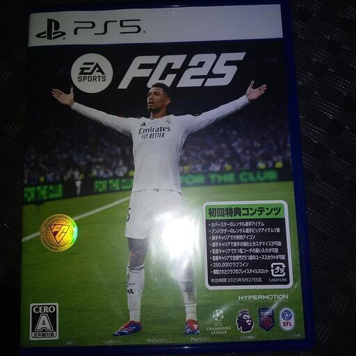 ✨新品未開封✨ プレステ5 EA SPORTS  FC25✨ 本日 午前 11時までに取引できる方に販売します。