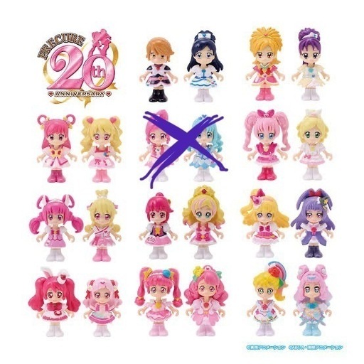 【未開封】バンダイ プリキュアオールスターズ 20周年記念 プリコーデドール