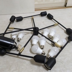 インターフォルム ペンダントライト フリントロップ 10灯 天井照明