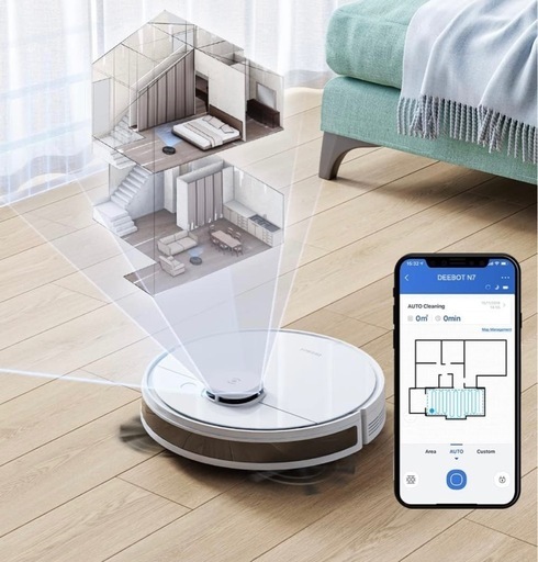 ECOVACS DEEBOT N7 高性能ロボット掃除機