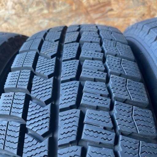 極上タイヤ DUNLOP WM02 185/70R14 スタッドレス タイヤ 2020年製 A 