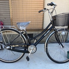 【26インチ自転車】内装3段変速　LEDオートライト付　前後タイヤ、前カゴ、サドル、鍵新品❗️スペアキーあり　BAA認定車❗️若林自転車　膳所店　SALE中❗️