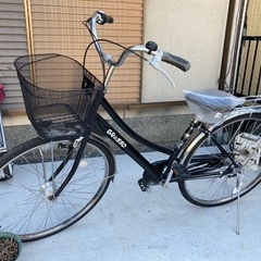 【26インチ自転車】内装3段変速　LEDオートライト付　前後タイヤ、前カゴ、サドル、鍵新品❗️スペアキーあり　BAA認定車❗️若林自転車　膳所店　SALE中❗️