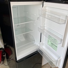 東芝 2ドア冷蔵庫 BSシリーズ ピュアブラック [153L /2ドア /右開きタイプ] GR-M15BS-K   リサイクルショップ宮崎屋 住吉店 24.10.1F